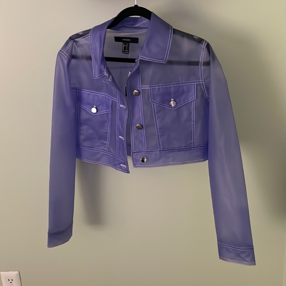 Cute purple forever 21 Jacket.
